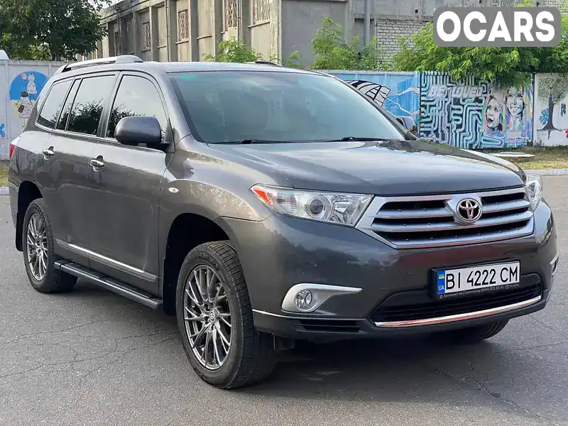 Позашляховик / Кросовер Toyota Highlander 2012 3.46 л. Автомат обл. Полтавська, Кременчук - Фото 1/14