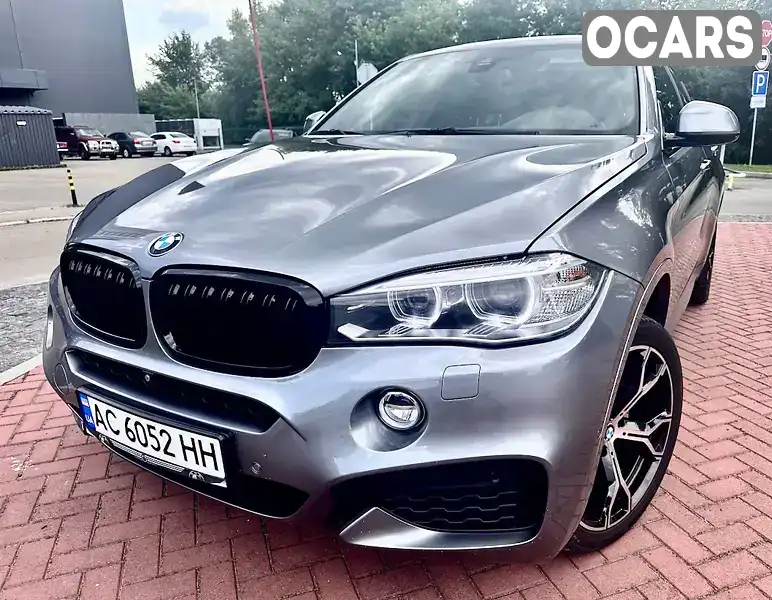 Внедорожник / Кроссовер BMW X6 2015 3 л. Автомат обл. Волынская, Нововолынск - Фото 1/21