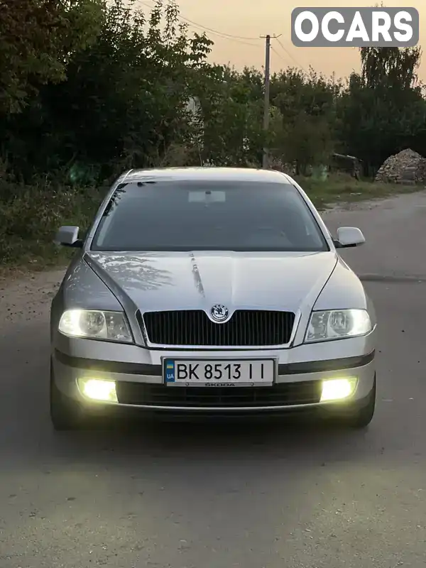 Ліфтбек Skoda Octavia 2004 1.6 л. Ручна / Механіка обл. Рівненська, Здолбунів - Фото 1/21