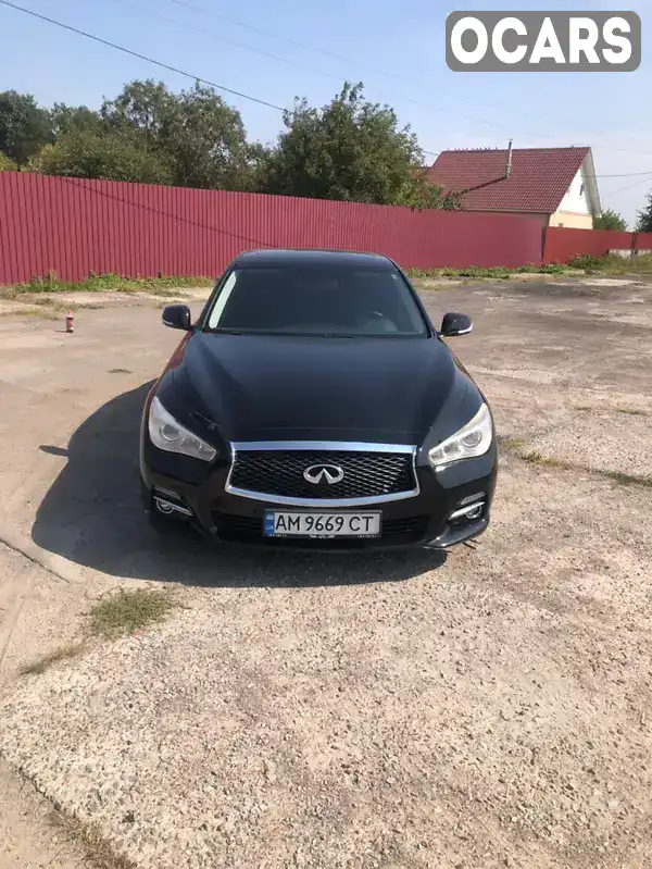 Седан Infiniti Q50 2014 2.14 л. Автомат обл. Житомирская, Житомир - Фото 1/20