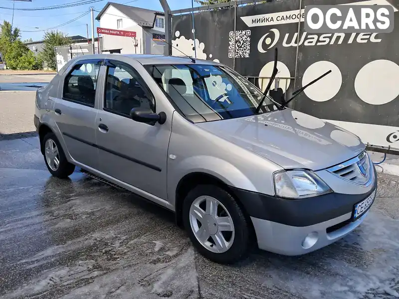 Седан Dacia Logan 2008 1.6 л. Ручная / Механика обл. Черновицкая, Черновцы - Фото 1/21