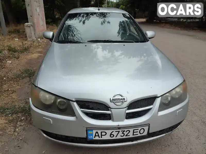 Седан Nissan Almera 2003 1.5 л. Ручная / Механика обл. Запорожская, Запорожье - Фото 1/7