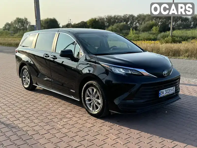 Мінівен Toyota Sienna 2020 2.49 л. Варіатор обл. Рівненська, Рівне - Фото 1/19