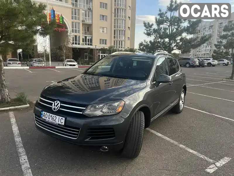 Позашляховик / Кросовер Volkswagen Touareg 2012 3 л. Автомат обл. Закарпатська, Мукачево - Фото 1/21