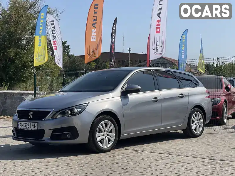 Универсал Peugeot 308 2019 1.5 л. Автомат обл. Житомирская, Бердичев - Фото 1/21