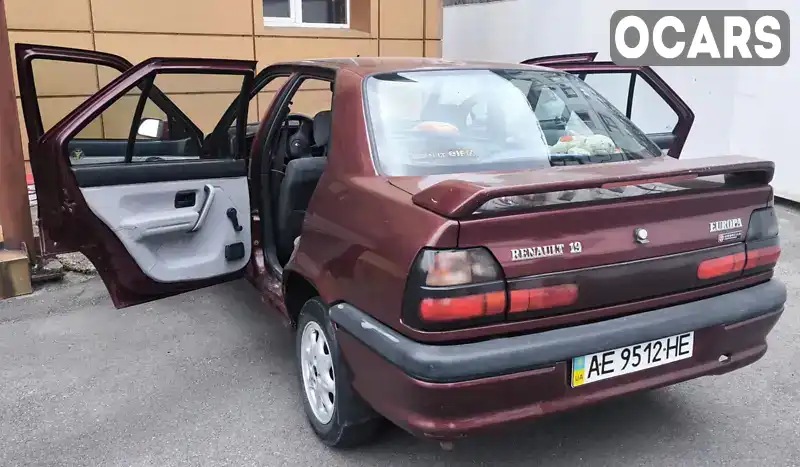 Седан Renault 19 1996 1.6 л. Ручна / Механіка обл. Запорізька, Запоріжжя - Фото 1/19