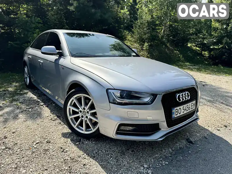 Седан Audi A4 2014 2 л. Автомат обл. Тернопольская, Тернополь - Фото 1/21