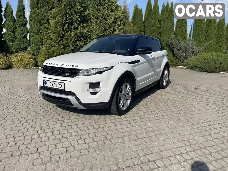 Позашляховик / Кросовер Land Rover Range Rover Evoque 2013 2.18 л. Автомат обл. Львівська, Львів - Фото 1/21