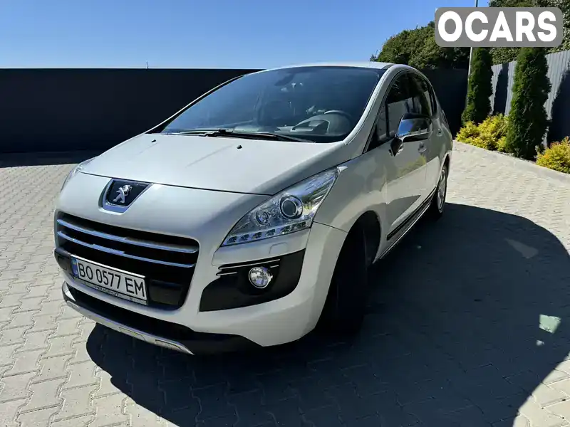 Внедорожник / Кроссовер Peugeot 3008 2013 2 л. Робот обл. Тернопольская, Тернополь - Фото 1/21