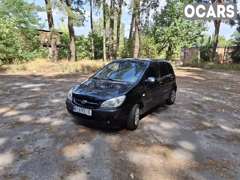 Хетчбек Hyundai Getz 2008 1.09 л. Ручна / Механіка обл. Полтавська, Миргород - Фото 1/21