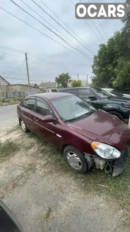 Седан Hyundai Accent 2008 1.4 л. Ручная / Механика обл. Одесская, location.city.velykyi_dalnyk - Фото 1/13