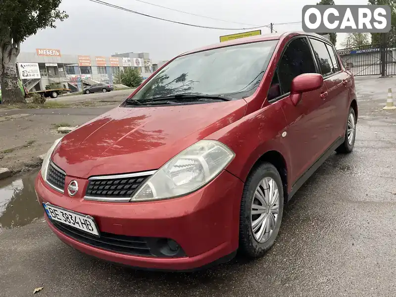 Хэтчбек Nissan TIIDA 2007 1.6 л. Автомат обл. Николаевская, Снегировка - Фото 1/14