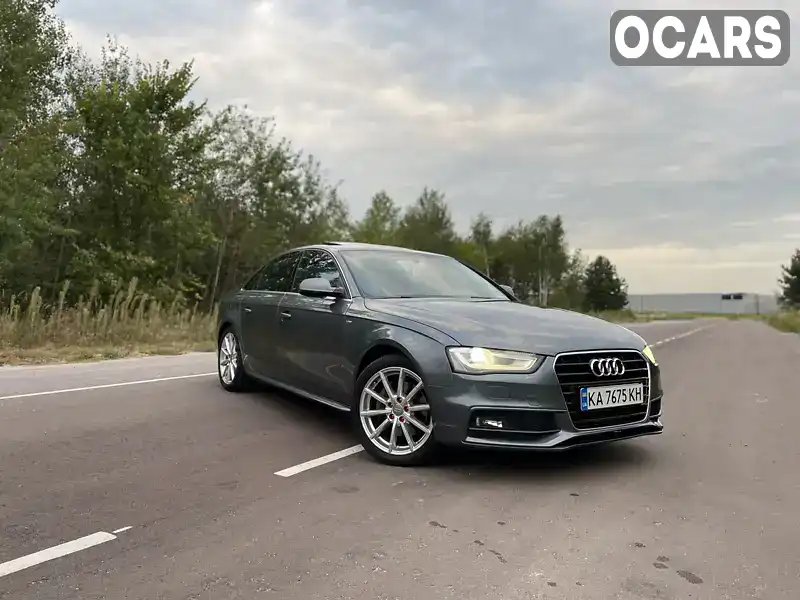 Седан Audi A4 2014 1.98 л. Автомат обл. Киевская, location.city.chaiky - Фото 1/9