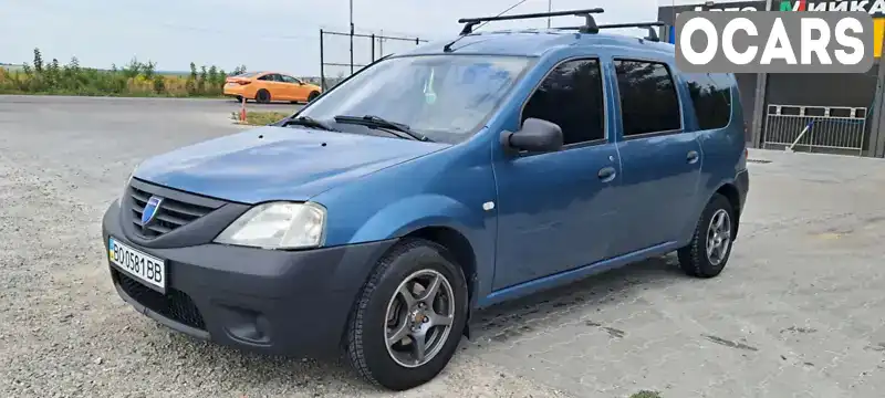 Седан Dacia Logan 2008 1.6 л. Ручная / Механика обл. Хмельницкая, Теофиполь - Фото 1/11