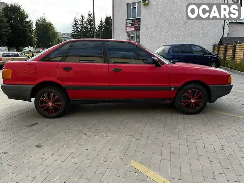 Седан Audi 80 1991 1.6 л. Ручная / Механика обл. Винницкая, Калиновка - Фото 1/21