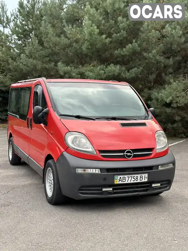 Мінівен Opel Vivaro 2002 1.9 л. Ручна / Механіка обл. Вінницька, Вінниця - Фото 1/19