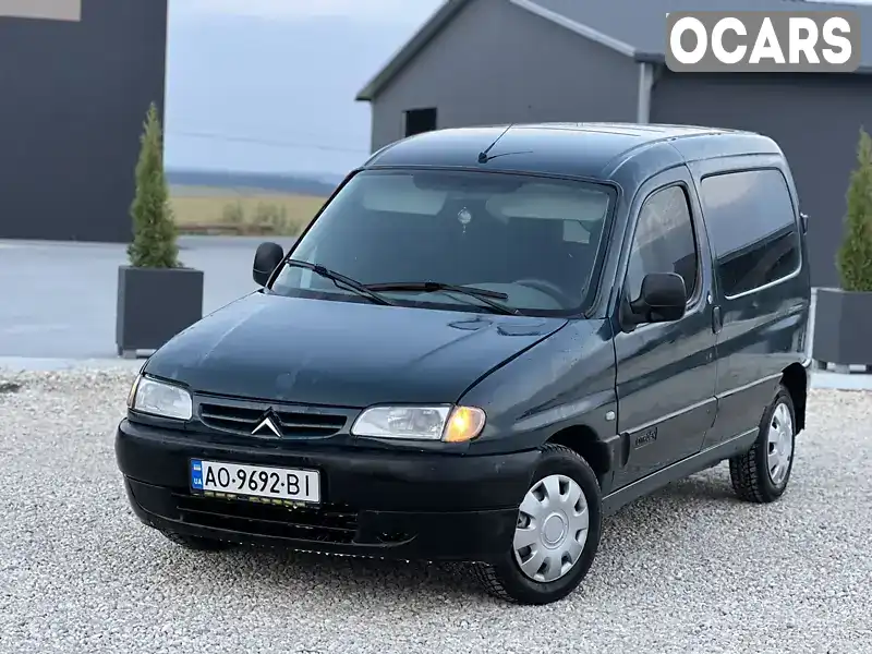 Минивэн Citroen Berlingo 2000 1.9 л. Ручная / Механика обл. Тернопольская, Тернополь - Фото 1/21