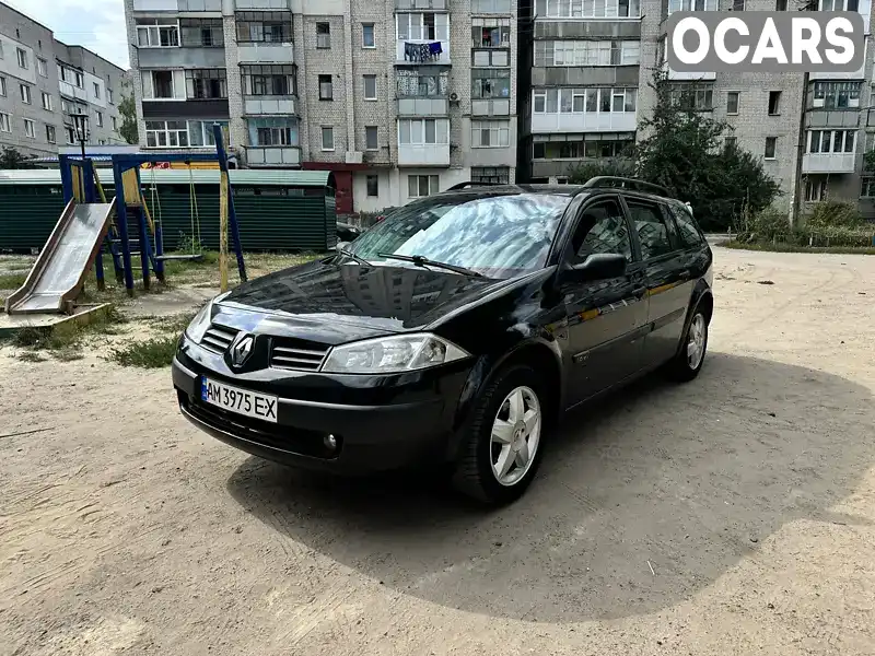 Універсал Renault Megane 2005 1.6 л. Ручна / Механіка обл. Житомирська, Житомир - Фото 1/21