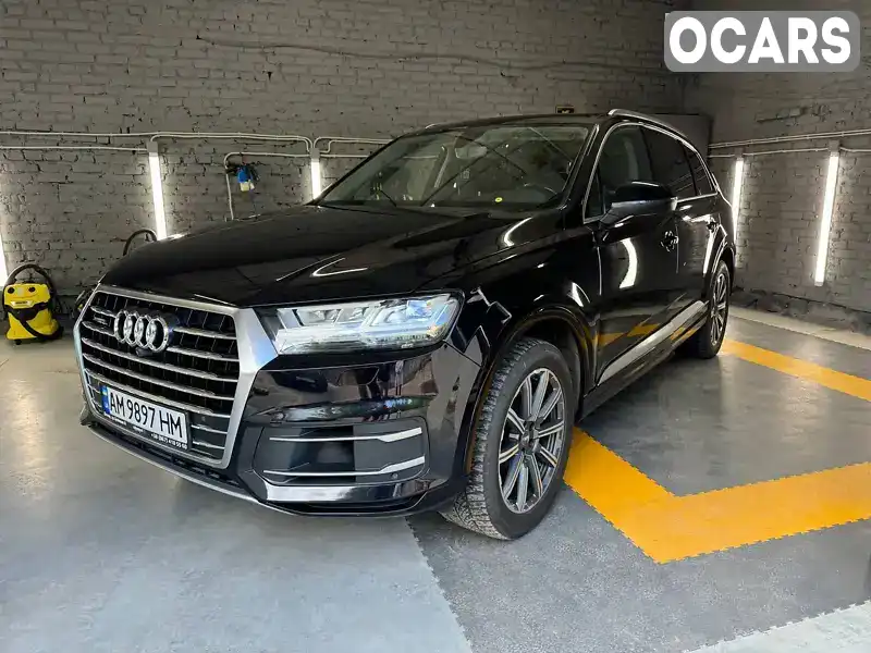 Позашляховик / Кросовер Audi Q7 2017 3 л. Автомат обл. Житомирська, Житомир - Фото 1/21