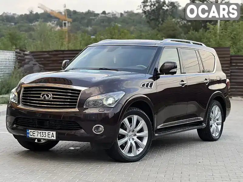 Позашляховик / Кросовер Infiniti QX56 2011 5.55 л. Автомат обл. Чернівецька, Чернівці - Фото 1/21