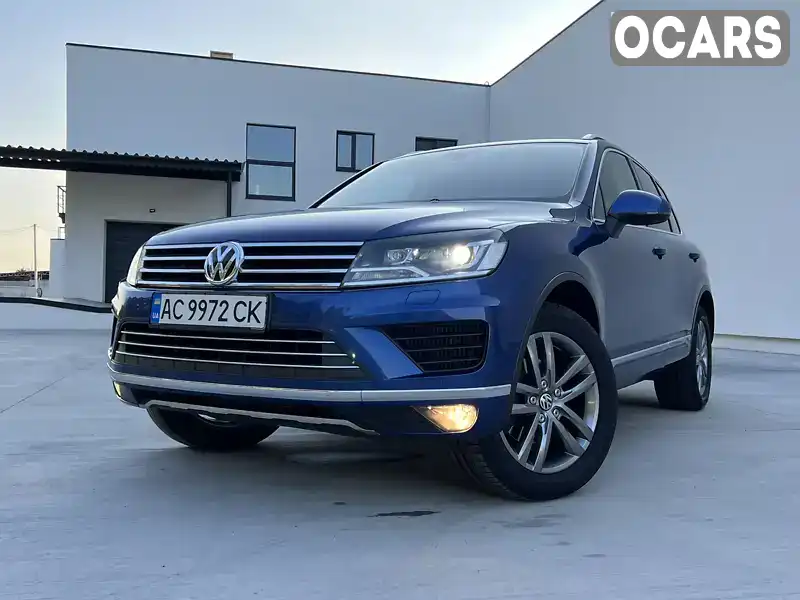 Позашляховик / Кросовер Volkswagen Touareg 2015 3 л. Автомат обл. Волинська, Луцьк - Фото 1/21