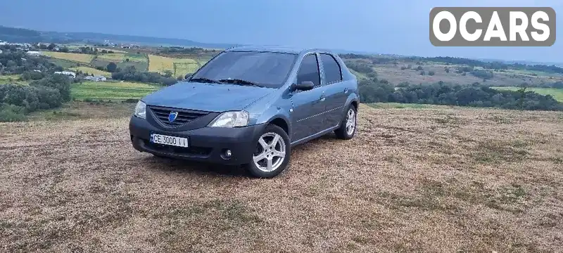 Седан Dacia Logan 2006 1.4 л. Ручная / Механика обл. Черновицкая, Черновцы - Фото 1/10