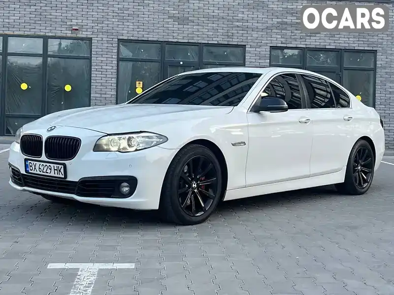 Седан BMW 5 Series 2014 3 л. Автомат обл. Хмельницкая, Хмельницкий - Фото 1/21