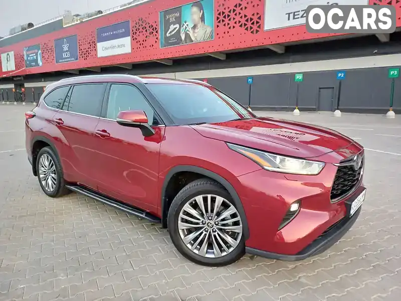 Позашляховик / Кросовер Toyota Highlander 2021 3.49 л. Автомат обл. Київська, Київ - Фото 1/21