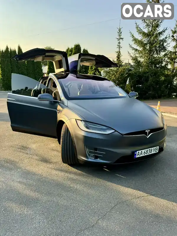 Позашляховик / Кросовер Tesla Model X 2017 null_content л. Автомат обл. Київська, Київ - Фото 1/17