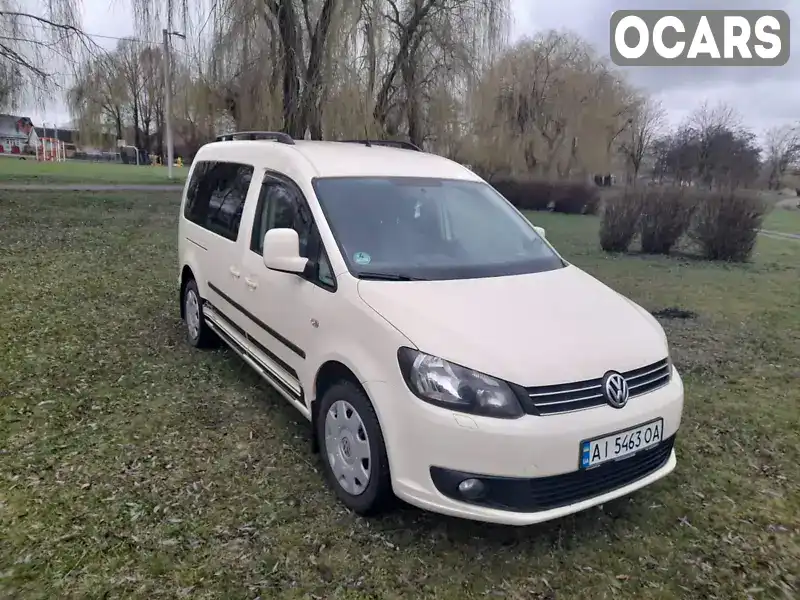 Мінівен Volkswagen Caddy 2015 1.6 л. Ручна / Механіка обл. Київська, Біла Церква - Фото 1/8