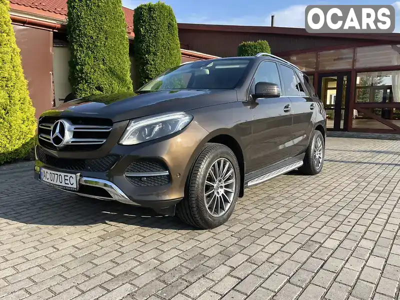 Позашляховик / Кросовер Mercedes-Benz GLE-Class 2018 2.14 л. Автомат обл. Львівська, Жовква - Фото 1/21