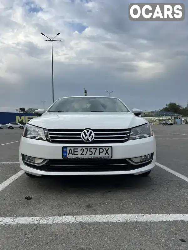 Седан Volkswagen Passat 2012 2.48 л. Автомат обл. Дніпропетровська, Дніпро (Дніпропетровськ) - Фото 1/16