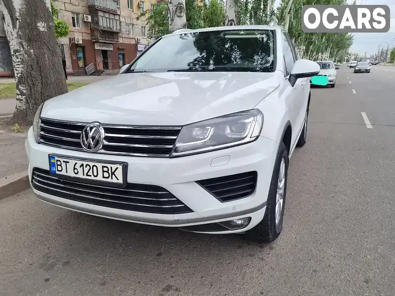 Позашляховик / Кросовер Volkswagen Touareg 2017 2.97 л. обл. Дніпропетровська, Кривий Ріг - Фото 1/6