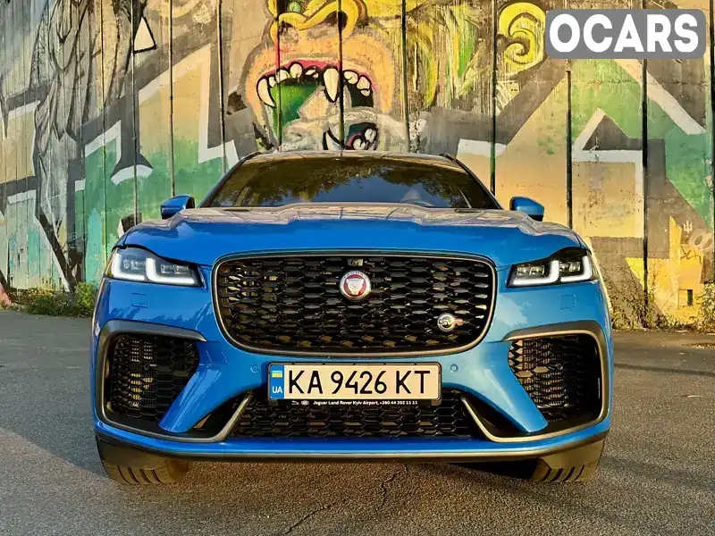 Позашляховик / Кросовер Jaguar F-Pace 2021 5 л. Автомат обл. Київська, Київ - Фото 1/21