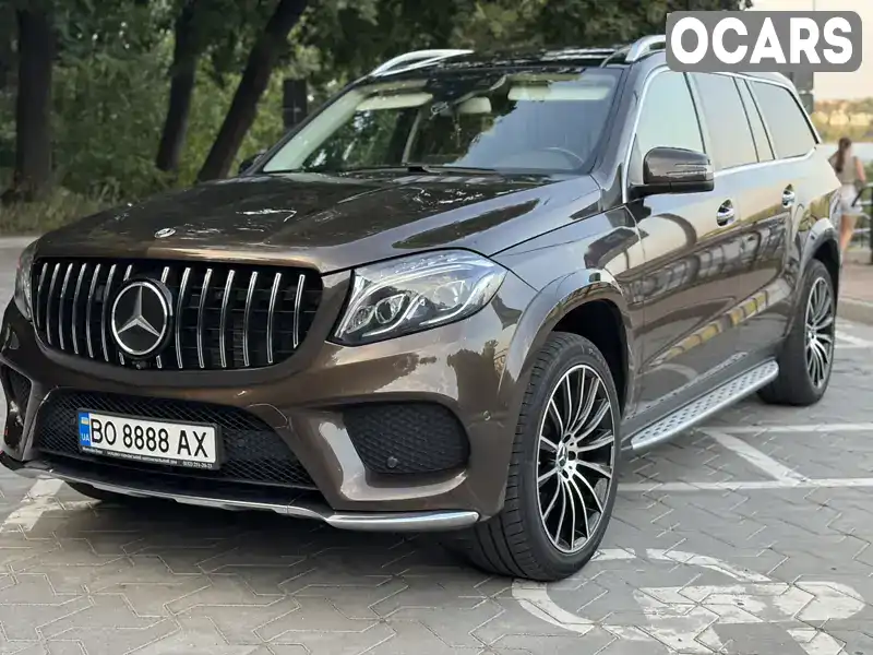 Позашляховик / Кросовер Mercedes-Benz GLS-Class 2017 2.99 л. Автомат обл. Тернопільська, Тернопіль - Фото 1/21