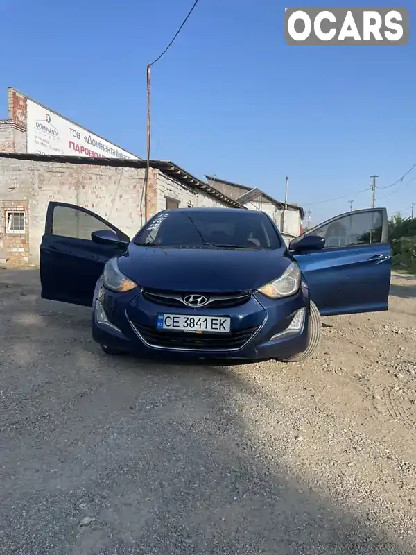 Седан Hyundai Elantra 2015 1.8 л. Автомат обл. Черновицкая, Черновцы - Фото 1/11