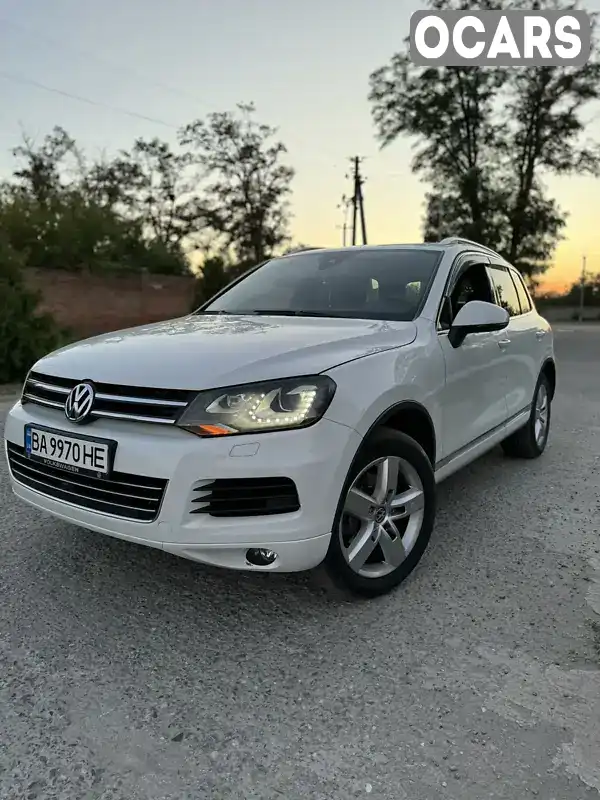 Внедорожник / Кроссовер Volkswagen Touareg 2012 3 л. Автомат обл. Кировоградская, Знаменка - Фото 1/9