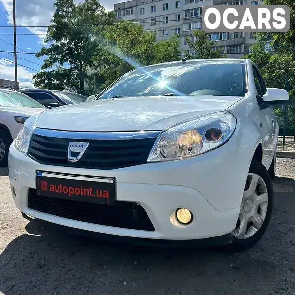 Хэтчбек Dacia Sandero 2009 1.15 л. Ручная / Механика обл. Сумская, Сумы - Фото 1/21