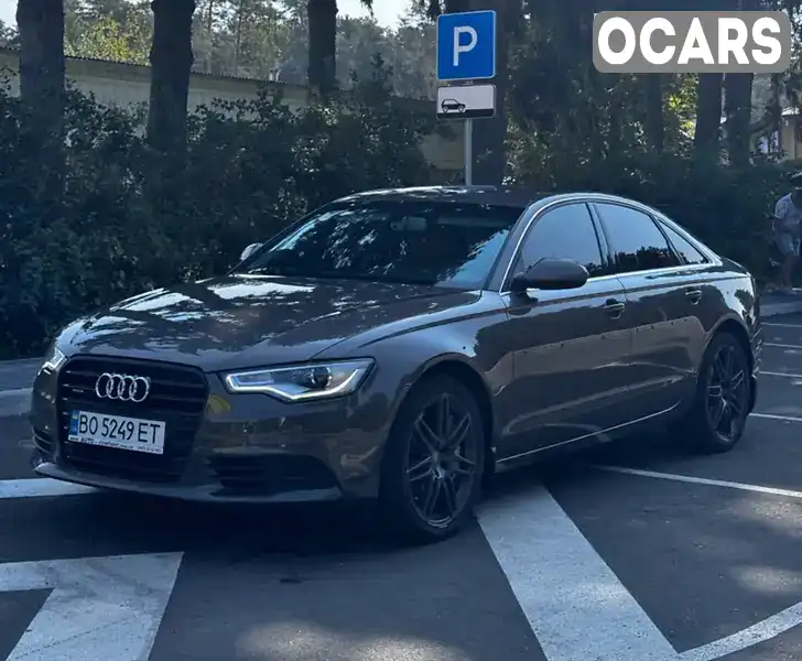 Седан Audi A6 2012 3 л. Автомат обл. Ровенская, Дубно - Фото 1/21