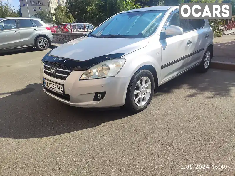 Хэтчбек Kia Ceed 2007 1.6 л. обл. Киевская, Вышневое - Фото 1/9