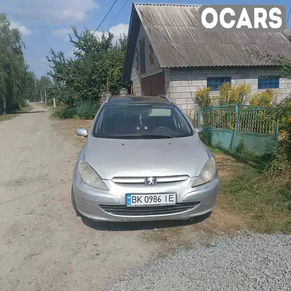 Універсал Peugeot 307 2002 2 л. обл. Рівненська, Сарни - Фото 1/9