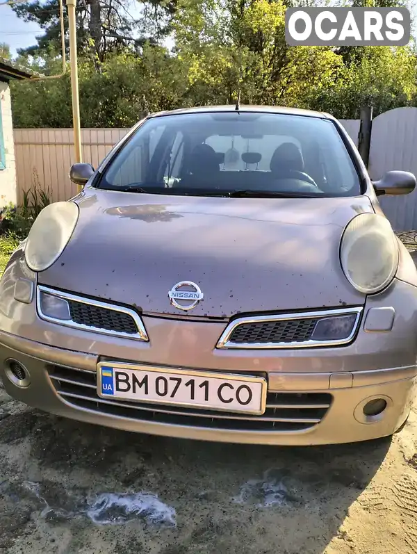 Хэтчбек Nissan Micra 2007 1.2 л. Ручная / Механика обл. Сумская, Лебедин - Фото 1/12