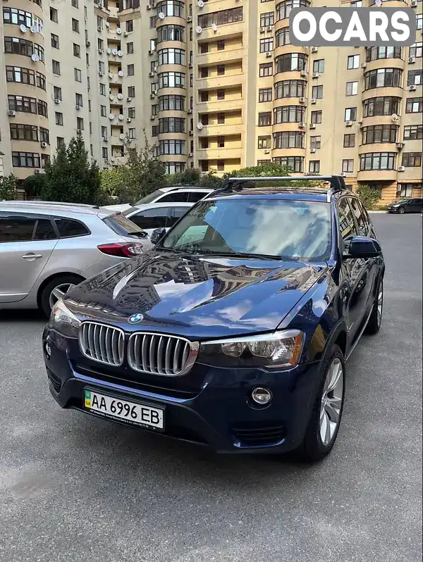 Позашляховик / Кросовер BMW X3 2016 2 л. Автомат обл. Київська, Київ - Фото 1/12