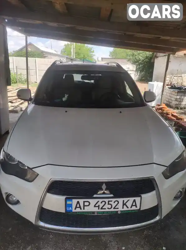 Внедорожник / Кроссовер Mitsubishi Outlander 2012 2.36 л. Вариатор обл. Запорожская, Вильнянск - Фото 1/15