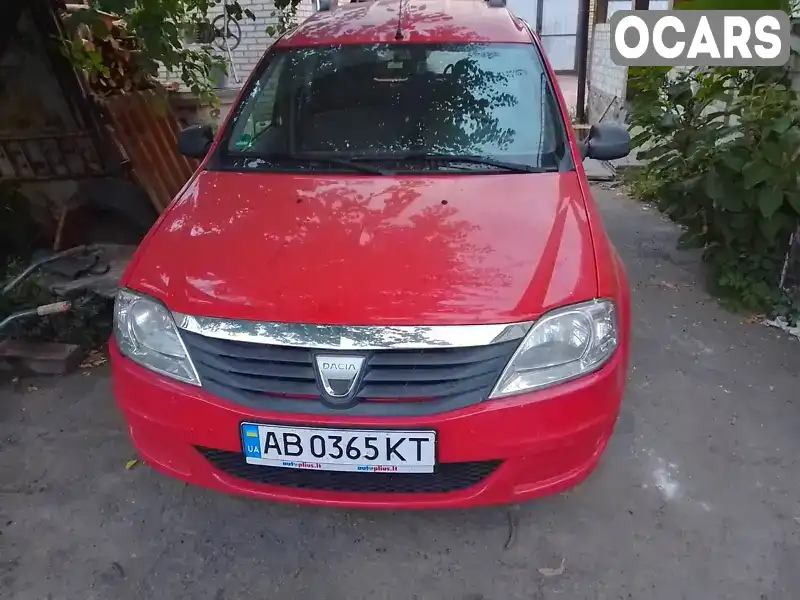 Седан Dacia Logan 2011 1.6 л. Ручная / Механика обл. Винницкая, Калиновка - Фото 1/6