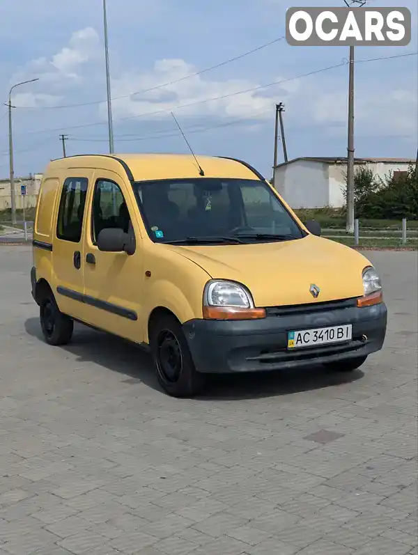 Мінівен Renault Kangoo 2001 1.87 л. Ручна / Механіка обл. Волинська, Володимир-Волинський - Фото 1/21