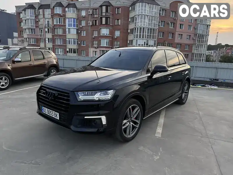 Позашляховик / Кросовер Audi Q7 e-tron 2017 3 л. Автомат обл. Полтавська, Полтава - Фото 1/21