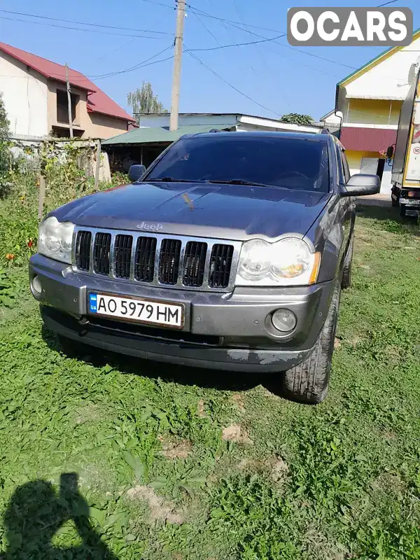 Позашляховик / Кросовер Jeep Grand Cherokee 2006 2.99 л. Автомат обл. Закарпатська, Тячів - Фото 1/16