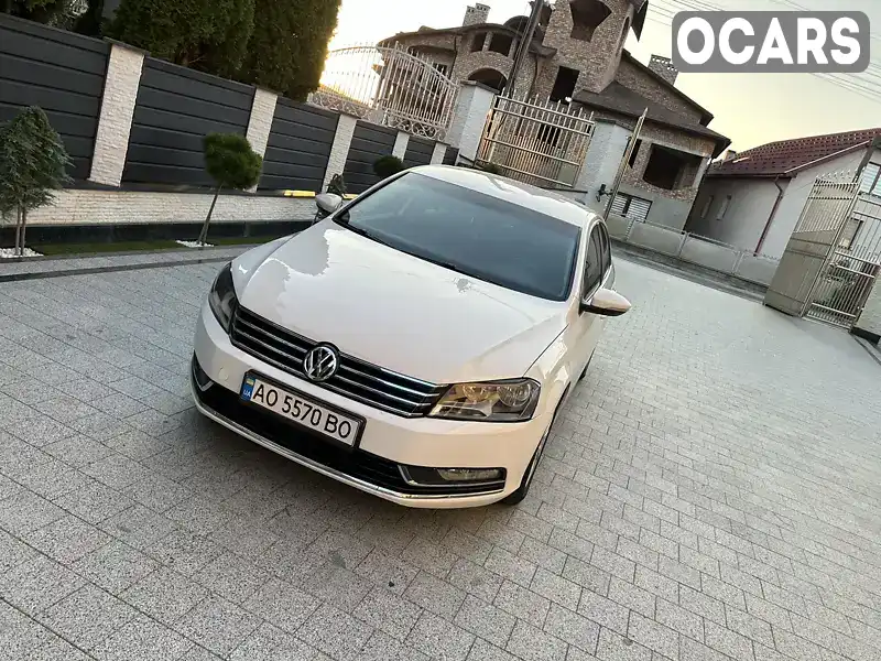 Седан Volkswagen Passat 2012 1.97 л. Автомат обл. Закарпатська, Тячів - Фото 1/21