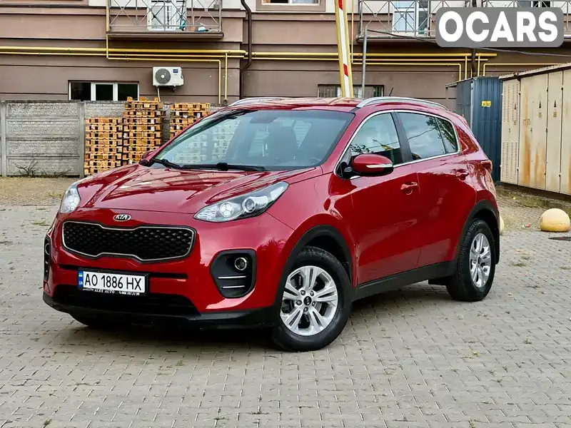 Внедорожник / Кроссовер Kia Sportage 2016 2 л. Автомат обл. Закарпатская, Ужгород - Фото 1/21